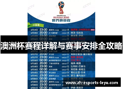 澳洲杯赛程详解与赛事安排全攻略