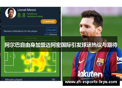 阿尔巴自由身加盟迈阿密国际引发球迷热议与期待